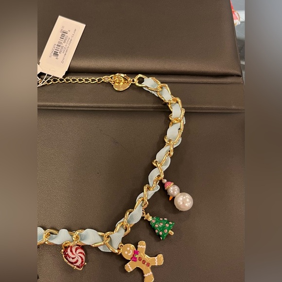 NWT ⚜️🎄⚜️ Betsey Johnson Christmas Holiday Necklace - Picture 7 of 10